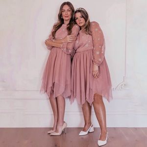 Jessakae Mystic Tutu Ballerina Style Mauve Dress Size Medium